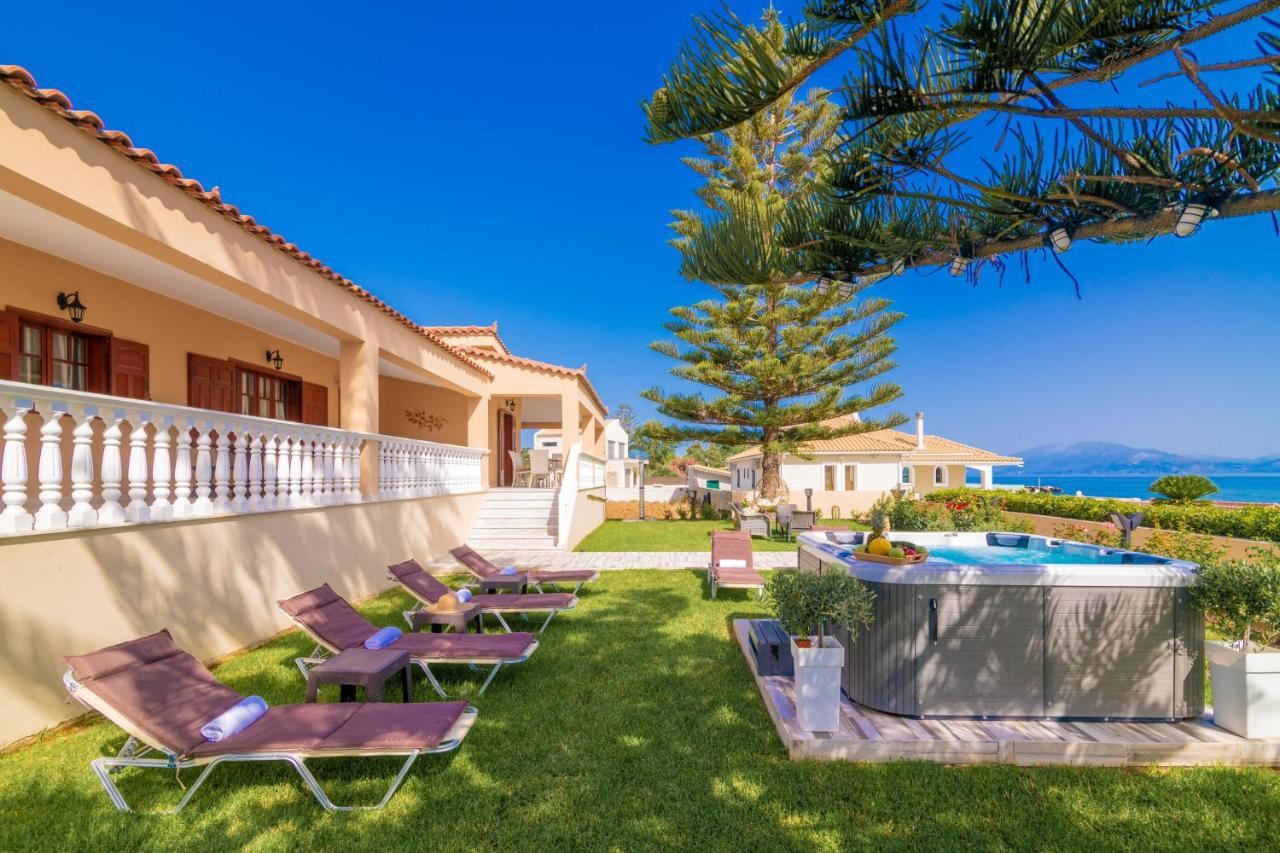 Sea Elegance Villa - On The Beach, By Zantewize Psarou  Ngoại thất bức ảnh