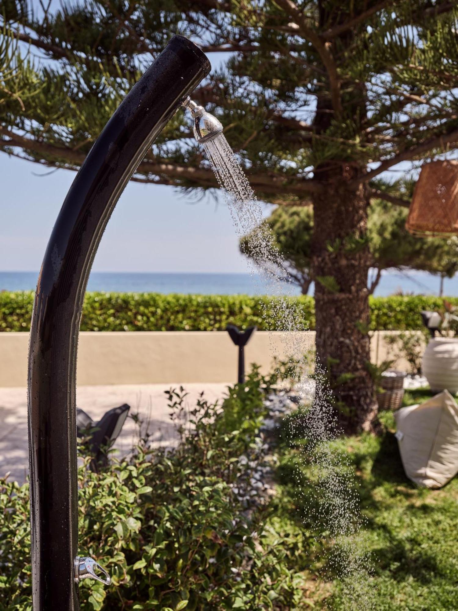 Sea Elegance Villa - On The Beach, By Zantewize Psarou  Ngoại thất bức ảnh